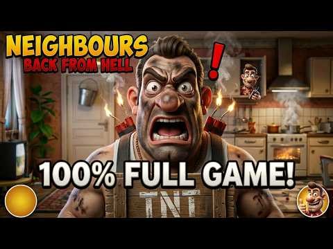 Neighbours Back From Hell Full Game, Walkthrough, Playthrough, Longplay, Gameplay