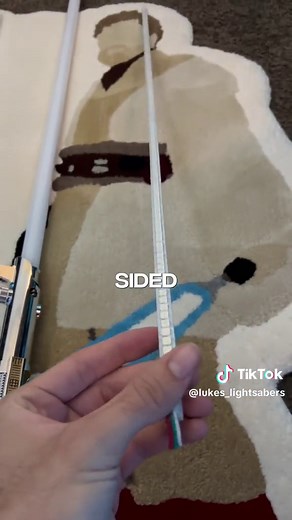 Whats the difference between an RGB and a Neopixel lightsaber? #starwars #lightsaber #neopixel #rgb #xenopixel #anakinskywalker #obiwan #fyp