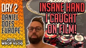 WSOPE VLOG Day 2 - It’s Event #1 of the 2019 WSOPE and we witness an insane hand at our table. | Daniel Negreanu