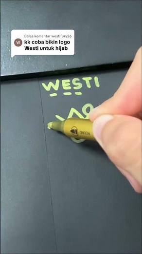 Desain logo WESTI | komen nama kamu #logos #logonama #logodesign #namechallenge