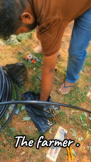 Making a drip irrigation system. #thefarmerගොවියා #agriculture #making #drip #irrigation #AgriTech #agrobusiness #scotchbonnet #Cultivation #FarmBusiness #farming #techtips #TechConsulting The farmer. ගොවියා | The farmer. ගොවියා