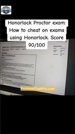 Honorlock Proctored Exam – Pass Without The Risk