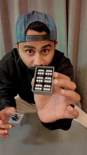 Amazing dice illusion #magic #shorts