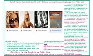 Present Perfect Continuous Music Distance Learning-Homeschool Bundle-Google