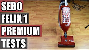 Watch Sebo Felix 1 Upright Vacuum Cleaner REVIEW and TESTS on Amazon Live
