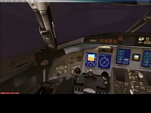 FSX flight thru a hurricane with landing using Active Sky X (ASX) and X Graphics