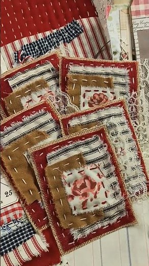 Slow Stitched, Junk Journal Topper, sneek peek