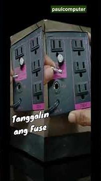 Paano magpalit ng fuse ng AVR?