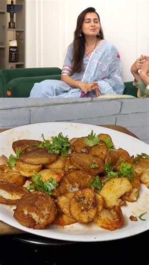 Tejaswini's favorite "Aloo tuk" recipe 😍🤍