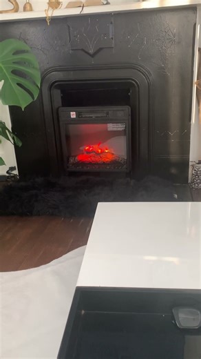 Time to install #fireplace #insert #roomdecor