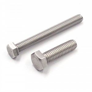 [Hot Item] A4-80 Stainless Steel Full Thread Hexagon Bolts Construction Hardware Hex Head Bolt