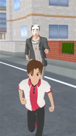 Seluruh keluarga anak laki-laki itu menjadi hantu. 😱 #sakuraschoolsimulator #drama