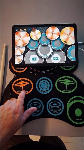New update, more fun! Download Real Drum and start playing! #realdrum #mid #music#drummer