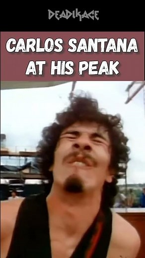 Carlos Santana - Soul Sacrifice Woodstock 1969