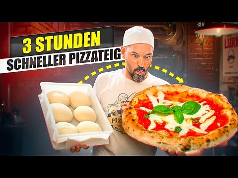 Pizzateig in Rekordzeit: Perfekter Teig in nur 3 Stunden! So geht’s!!!