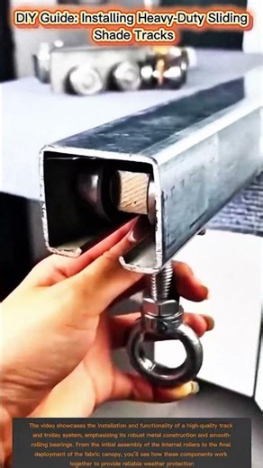 DIY Guide: Installing Heavy-Duty Sliding Shade Tracks