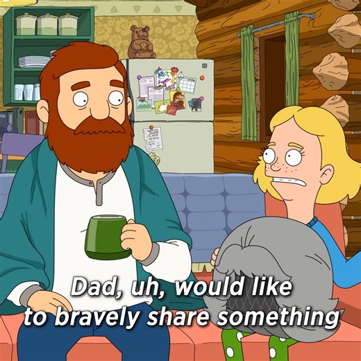 if you don't make eye contact, they can't make fun of you 👀 watch the latest episode of #thegreatnorth now on Hulu! | Animation Domination