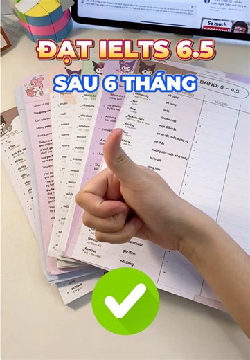 Đạt 6.5 IELTS cùng sketchnote chỉ với 1 bộ từ vựng này ❤️❤️ #sketchnote #studywithme #study #ielts #ieltsband #ieltsvocabulary