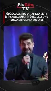 Chaos breaks out at the awards night! Lokman İn accuses Özge Ulusoy of fraud!