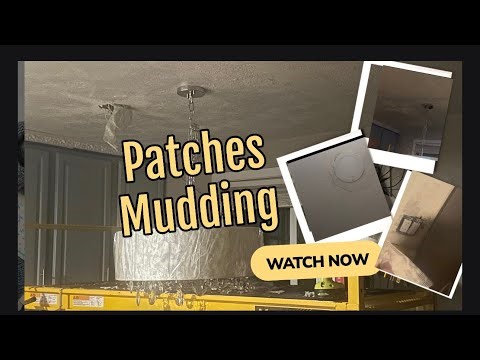 Patch, Mud, Smooth! Wall & Ceiling Repair DIY🛠️