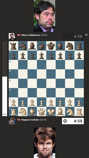 Magnus Carlsen vs. Hikaru Nakamura | Titled Tuesday Winter Split Gameweek 6 #chess #magnuscarlsen #hikarunakamura