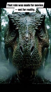 The idea that a T-Rex could only see moving objects comes from outdated movie logic, not science. In reality, T-Rex had binocular vision, meaning both eyes focused on the same target for depth perception—similar to modern birds of prey. Studies of its skull show forward-facing eyes optimized for distance and precision, not motion-only detection. That means standing still wouldn’t save you. A T-Rex could spot a human-sized object from several kilometers away, track it visually, and judge distance