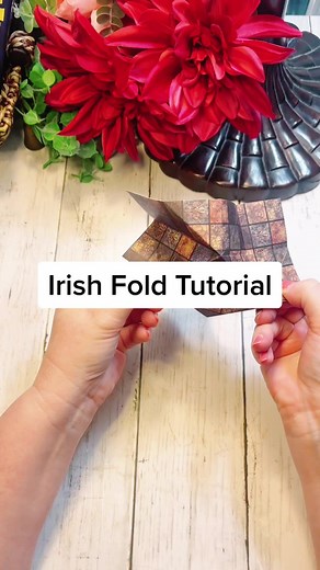 Irish Fold Tutorial: Tips and Techniques for Scrapbooking Pop Up Square Paper