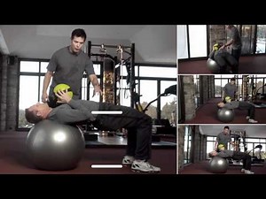 Gary Roberts Strength Training - Swiss Ball Russian Twist