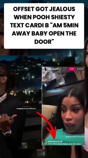 Offset Gets JEALOUS After Pooh Shiesty's Message to Cardi B?! 😳