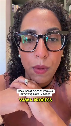 How long the VAWA process takes depends on one key factor: the immigration status of the person who caused harm. The law offers options for those mistreated by a U.S. citizen or lawful permanent resident spouse but timelines vary. Clarity comes when you know what’s affecting your case. DM us to understand how this applies to your situation. 📩 #immigrationlawyer #greencard #Immigration2026