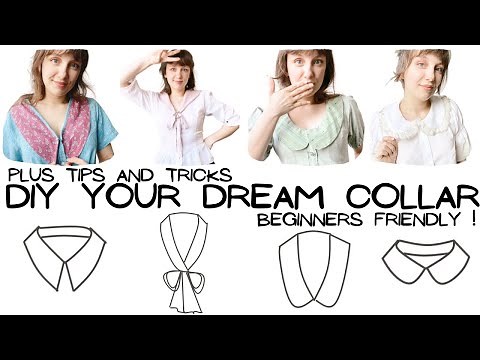 Learn to Sew 4 Different Types of Collars with These Simple Tips and Tricks! beginner friendly