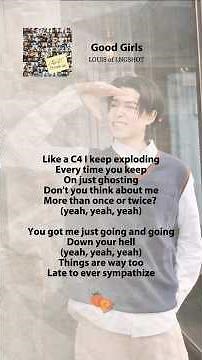 LOUIS LNGSHOT "Good Girls" lyrics #lngshot #louis #goodgirls #kpop #lyrics