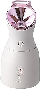 Small Humidifiers for Bedroom Portable Humidifiers Cool Mist Air Humidifier for Baby Auto Shut Off BPA Free Quiet Small Humidifiers for Home Office Desk Travel(Pink)