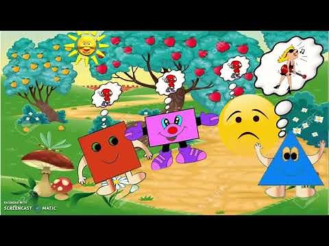 Las Figuras Geométricas- Cuento para niños.