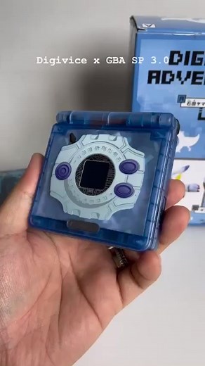 1.5K views · 31 reactions | New gameboy advance sp x Digivice 3.0 Now with real colored screen and changeable image/digimonster you want wirelessly using your smart phone 朗 #digimon | Retrohai hai softbank | Facebook