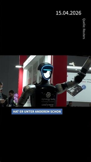 Ein Roboter auf Wildschweinjagd #roboter #robot #nachrichten #news #polen #humanoidrobot