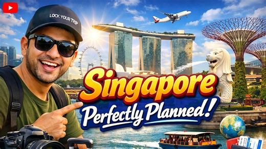 Planning a Singapore trip and feeling confused about where to start?✈️ From visa and flights to hotels, transfers, sightseeing, and return planning — this video covers the complete Singapore travel process step by step. Perfect for first-time international travellers who want a smooth, stress-free and well-organised experience. Travel isn’t just about reaching a destination; it’s about enjoying every moment without hassle. Plan it right, plan it smart. 📞 Call: 91 93555 33360 🌐 Visit: www.locky