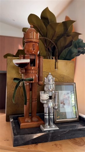 Haley Jones • Home Decor on Instagram: "Leave NUTCRACKER below and I’ll send you the info! 🤎🎄✨☕️ The DIY for the espresso nutcracker is on my page and the other tutorial is on TT! ☕️ The Ralph’s Coffee Christmas tree is coming soon- I think I’m finally done with all of my Christmas crafts for that tree! https://liketk.it/5xjEN #ltkvlog #ltkhome #ltkholiday"