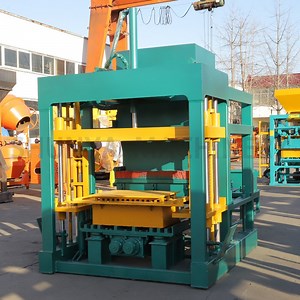 [Hot Item] Industrial Machine Qt4-20 Hydraulic Cement Block Machine Semi Automatic Machine Guangzhou Block Making Machine Cement Brick Machine Cost in Chad