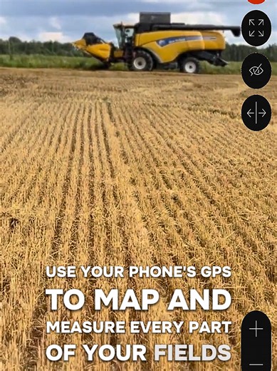 Use GPS in your phone to measure your fields! 🛰️📍 https://apps.apple.com/us/app/field-navigator-tractor-gps/id6587557525 #app #fyp #technology #farmtools #agricola