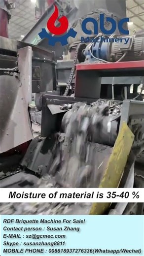 RDF Briquette Machine | Clean Energy from Waste