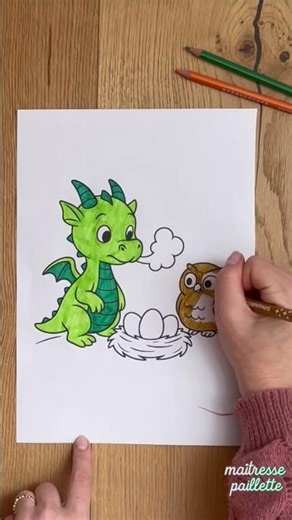 Zéphir, le petit dragon qui ne savait pas cracher du feu ✨🔥