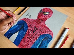 Spider-Man Drawing | The Amazing Spider-Man Suit
