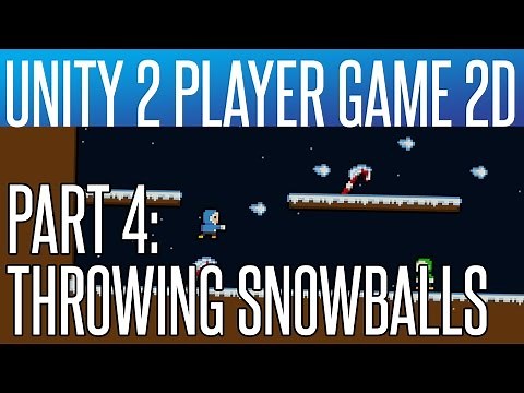 Unity 2 Player Game Tutorial #4 - Throwing Snowballs