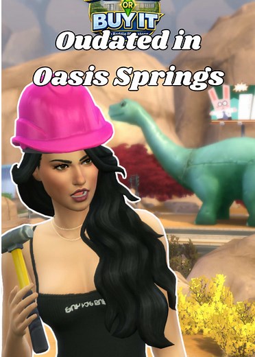 Baddie is in Oasis Springs house hunting with a couple looking for a starter home. Will the renovations go smoothly or will there be any surprise issues? 🏡👀 #sims4 #sims4cc #sims4gameplay #homerenovation #simstok