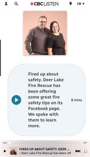 ✨ "The voice of a neighbor is the strongest alarm we have; when we share what we know, we ensure that everyone stays warm and safe." ✨ Did you catch us on the airwaves this morning? 🎙️❄️ We had a great session chatting with Bernice Hillier on CBC about those "hidden" winter hazards. We know Newfoundland & Labrador residents are used to the snow, but it’s the small things—the cords, the vents, and the plugs—that often lead to the calls we answer. In case you missed the broadcast, here is the ful