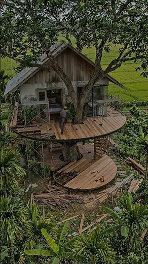 Treehouse Restoration Time-lapse: Transforming a Dream Home!