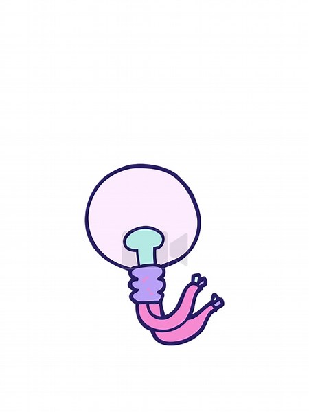 rise and float animation of a cartoon doodle Stock Video Footage - Alamy