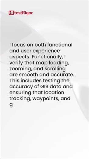 How do you test maps and GIS during mobile testing?