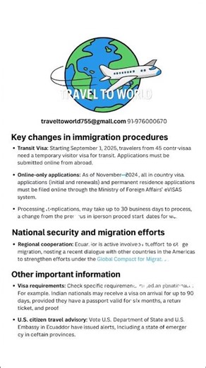#Ecuador#immigration#update